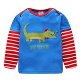 Printed Boys Long Sleeve T Shirt