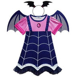 Girls Vampirina Cosplay Costume Dresses For 3Y-11Y