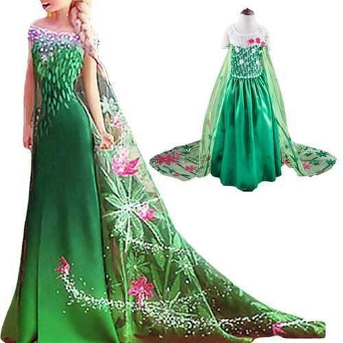 Girls Princess Cosplay Costume Dresses