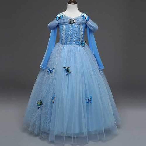 Girls Princess Cosplay Costume Dresses