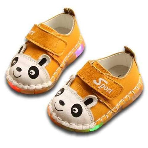 Baby Girls Boys Led Light Shoes For 0-24M