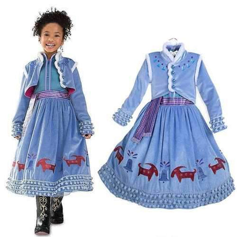 Girls Princess Cosplay Costume Dresses