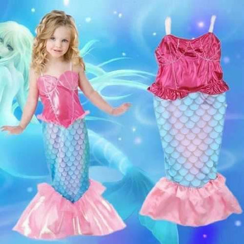 Mermaid Kids Girls Swimsuit