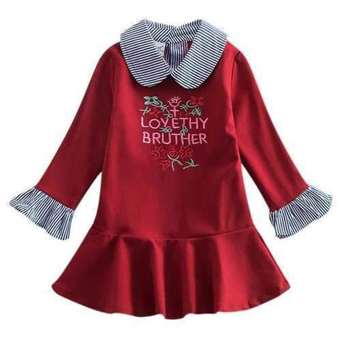 Long Sleeve Baby Girl Dress