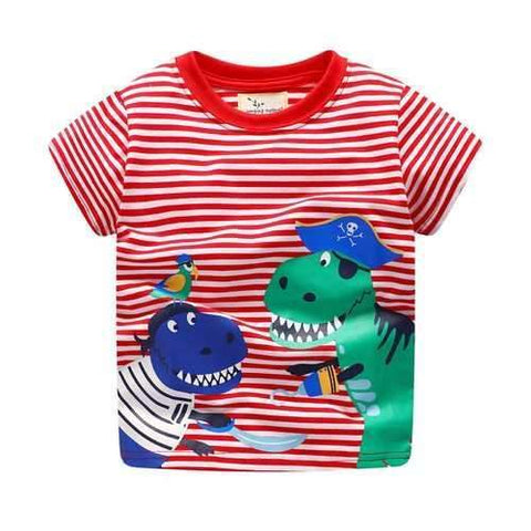 Dinosaur Baby Boys Short Sleeve Tees