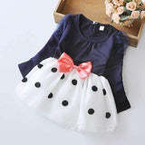 Girls Long Sleeve Lolita Dresses For 1Y-7Y