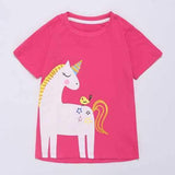 Horse Girl Summer T Shirt For 1Y-7Y