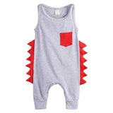 Dinosaur Pattern Baby Boys Chic Romper