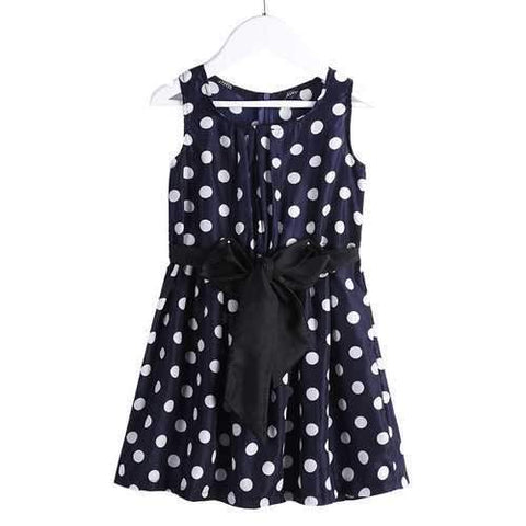 Dot Pattern Baby Girl Summer Dresses