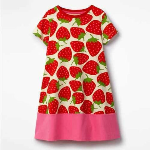 Summer Infant Girls Short Sleeve Dress