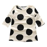 Black Polka Dot Baby Girl Dress