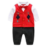 Newborn Cotton Gentleman Jumpsuit