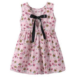 Flower Printed Girls Summer Dresses