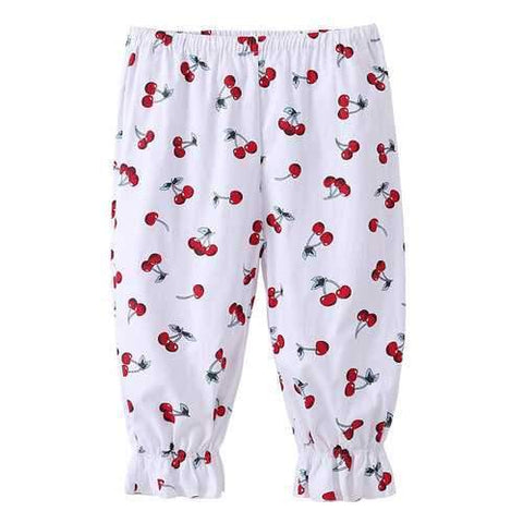 Cute Fruit Printing Baby Girl Pants