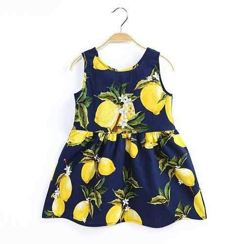 Cute Printed Girls Summer Dresses