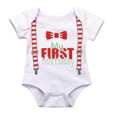 First Birthday Style Baby Romper