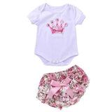 Newborn Baby Girl Party Clothes Set