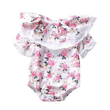 Floral Infant Girls Summer Romper