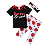 3 PCS Baby Boys Girls Clothing Set