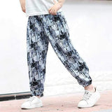 Leisure Style Girls Printed Pants