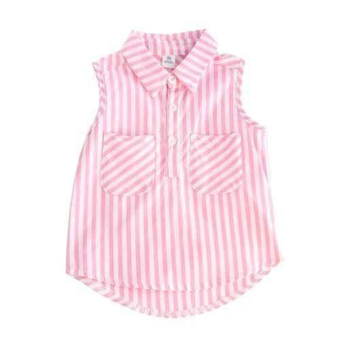 Summer Toddler Girls Sleeveless Vest