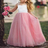 Mesh Strap Toddlers Pageant Dresses