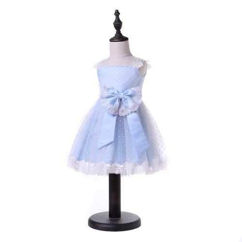 Lace Toddlers Girls Kids Bowknot Dresses