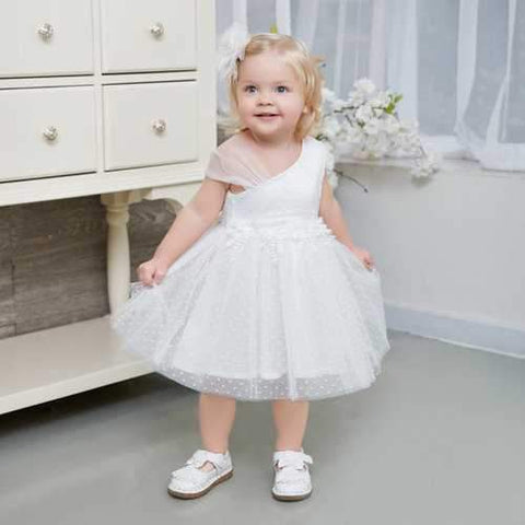 Girls Toddlers Bowknot Sleeveless Dresses