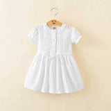 Soft Cotton Toddler Girls Dress