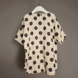 Polka Dot Pattern Girls Dress For 1Y-7Y