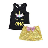 Animal Pattern Girls Short Sets