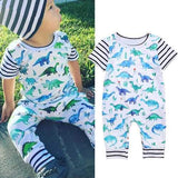 Dinosaur Baby Boys Summer Romper