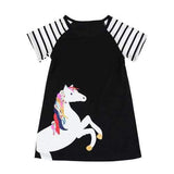 Animal Printed Toddlers Girls Dresses