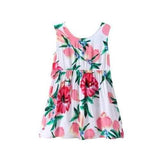 Flower Toddlers Girls Summer Dresses