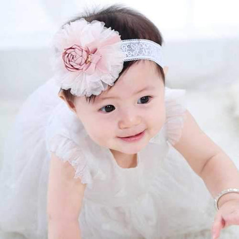 Flower Lace Baby Girls Headband