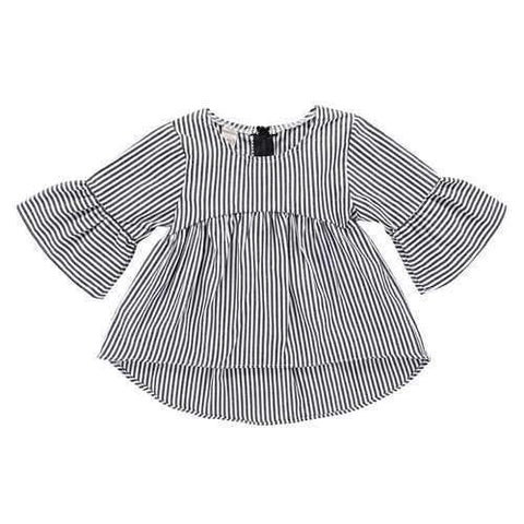 Striped Stylish Baby Girls Dress