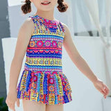 Bohemian Girls Swimwear For 2Y-7Y