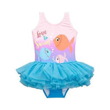 1Pcs Fish Girls Tutu Swimwear For 1Y-6Y