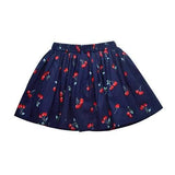 Cute Cherry Girls Short Skirt For 3Y-11Y