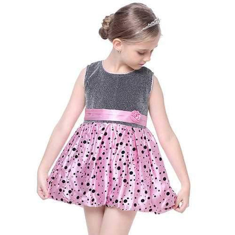 Girls Summer Sleeveless Dress For 1Y-7Y