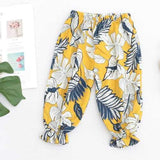 Girls Summer Pants For 1-7 Years