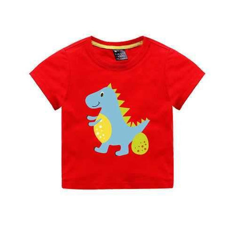 Animal Print Boys T-shirt For 1Y-11Y