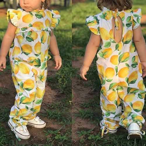 Lemon Baby Girls Jumpsuit