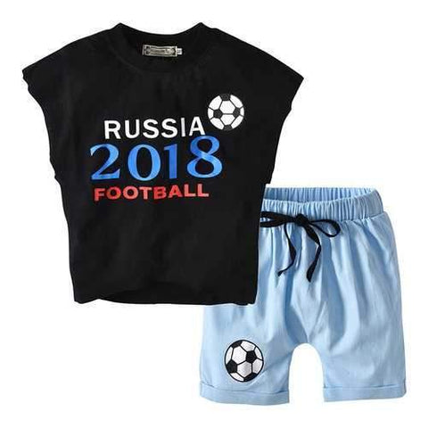 World Cup Football Boys Clothes Set