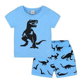 2Pcs Dinosaur Boys Clothing Set