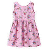 Flower Girls Sleeveless Summer Dress