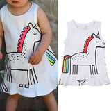 Cartoon Animal Girls Dress For 6-36M