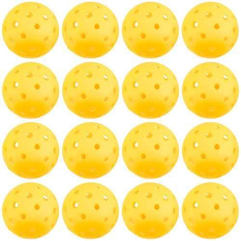 12-Pack of Pickleball Balls, Goldenrod Yellow