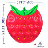 5' Strawberry Pool Float