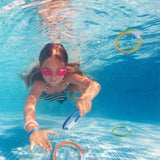 Deep Down Divers- Set of 4 Sinking Pool Rings